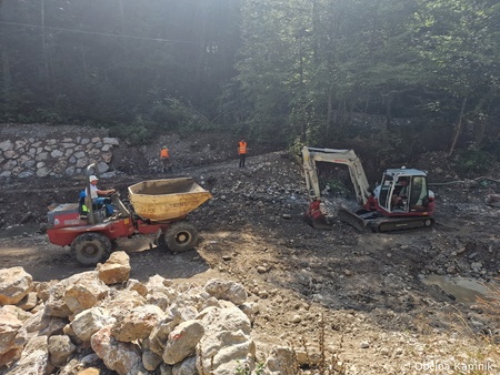 Sanacijska obnova vodotokov in hudournikov po poplavah (7)